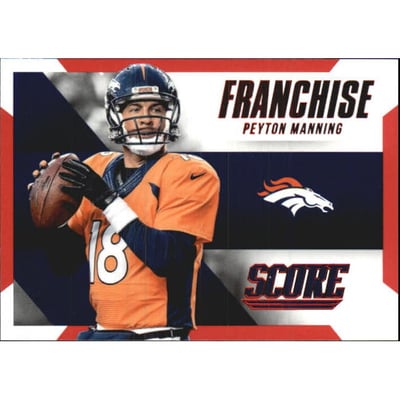 2015 Score Franchise Red #6 Peyton Manning