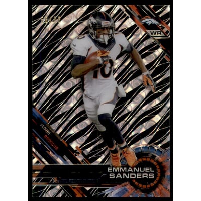 2015 Topps High Tek Tidal Diffractor #35 Emmanuel Sanders A