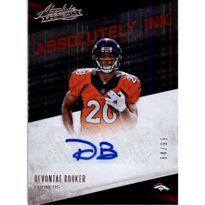 2016 Absolute Absolutely Ink #41 Devontae Booker/99