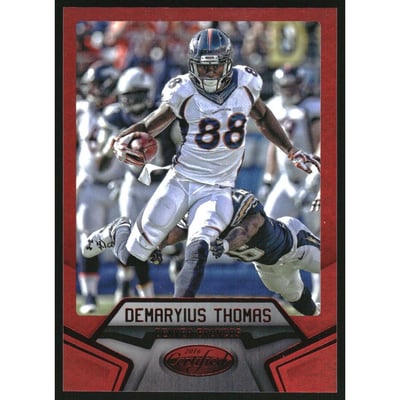 2016 Certified Mirror Red #52 Demaryius Thomas