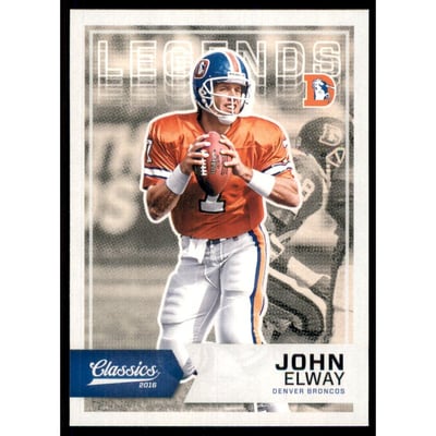 2016 Classics #157B John Elway SP