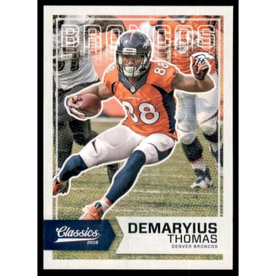 2016 Classics Red Back #49 Demaryius Thomas