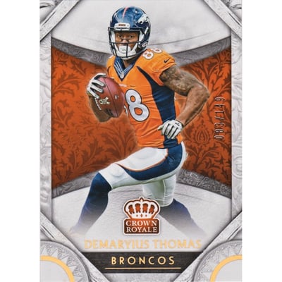 2016 Crown Royale Holo Gold #63 Demaryius Thomas