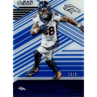 2016 Panini Clear Vision Blue #21 Demaryius Thomas