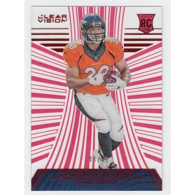 2016 Panini Clear Vision Red #127 Devontae Booker L1