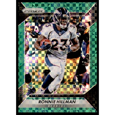 2016 Panini Prizm Prizms Green Power #124 Ronnie Hillman
