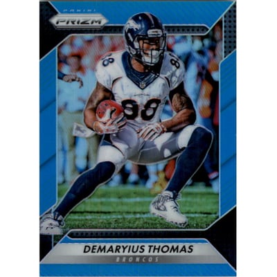 2016 Panini Prizm Prizms Light Blue #134 Demaryius Thomas