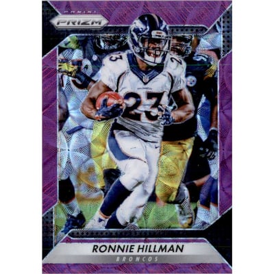 2016 Panini Prizm Prizms Purple Scope #124 Ronnie Hillman