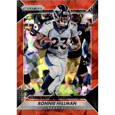 2016 Panini Prizm Prizms Red Crystals #124 Ronnie Hillman