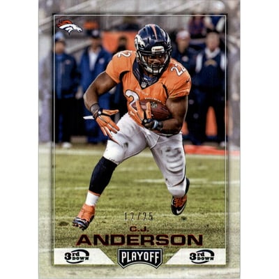 2016 Playoff 3rd Down #57 C.J. Anderson