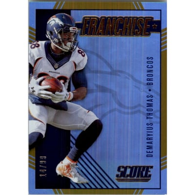 2016 Score Franchise Jumbo Gold #13 Demaryius Thomas