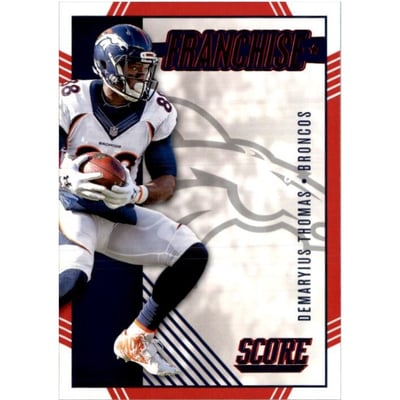 2016 Score Franchise Jumbo Red #13 Demaryius Thomas