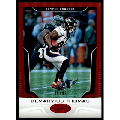 2017 Certified Mirror Red #29 Demaryius Thomas/99