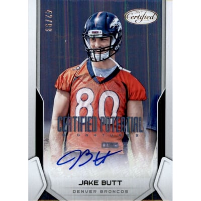 2017 Certified Potential Signatures #35 Jake Butt