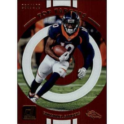 2017 Donruss Top Targets Holo #23 Emmanuel Sanders