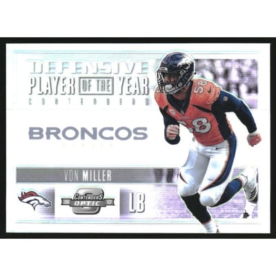 2017 Panini Contenders Optic Defensive Player of the Year Contenders #16 Von Miller