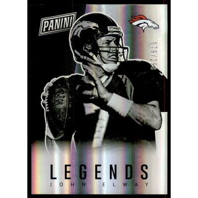 2017 Panini National Convention Legends #LEG13 John Elway FB