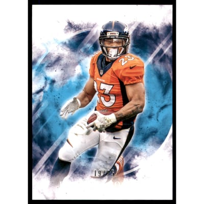 2017 Panini Origins Turquoise #78 Devontae Booker