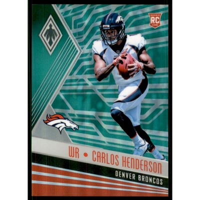 2017 Panini Phoenix Green #130 Carlos Henderson