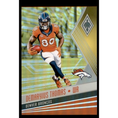 2017 Panini Phoenix Yellow #27 Demaryius Thomas