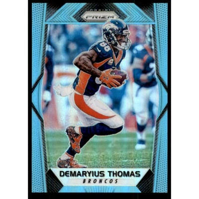 2017 Panini Prizm Prizms Light Blue #115 Demaryius Thomas