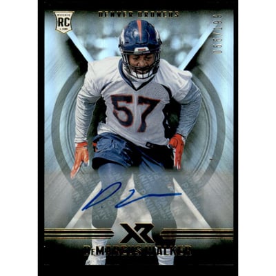 2017 Panini XR Autographs #149 DeMarcus Walker/199