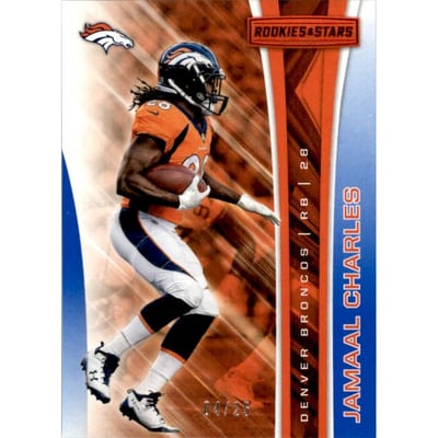 2017 Rookies and Stars Red and Blue #59 Jamaal Charles
