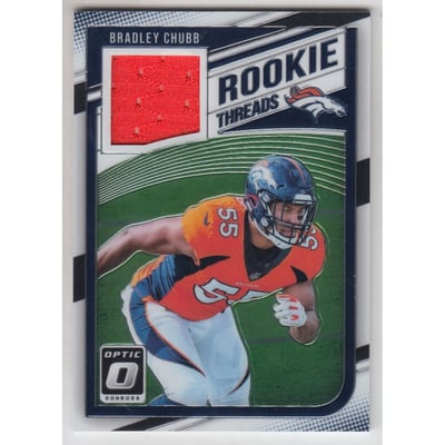 2018 Donruss Optic Rookie Threads #17 Bradley Chubb