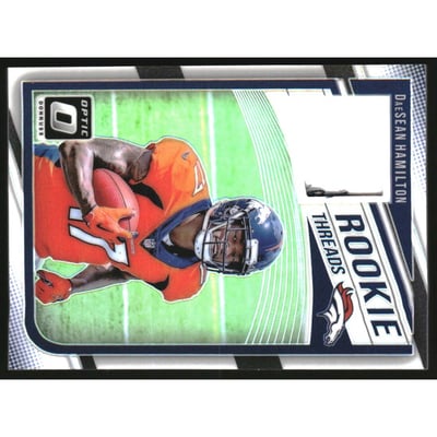 2018 Donruss Optic Rookie Threads Prime #1 DaeSean Hamilton