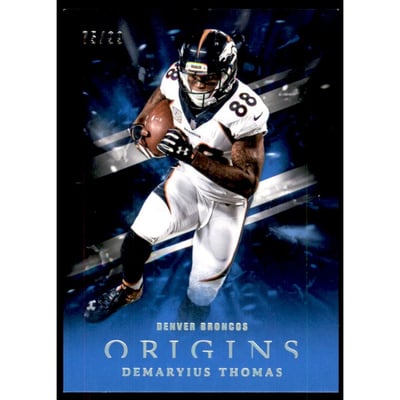 2018 Panini Origins Blue #21 Demaryius Thomas
