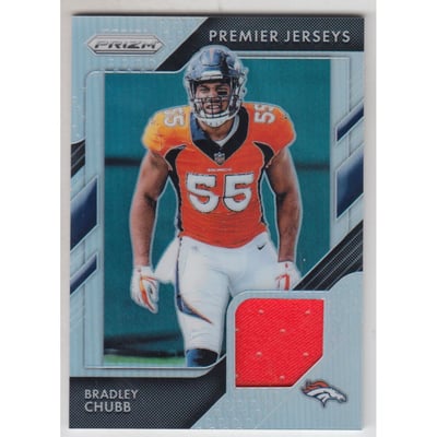 2018 Panini Prizm Prizm Premier Jerseys #4 Bradley Chubb
