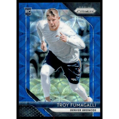 2018 Panini Prizm Prizms Blue Scope #280 Troy Fumagalli