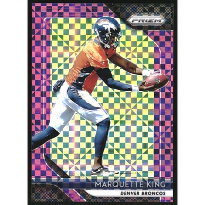 2018 Panini Prizm Prizms Purple Power #144 Marquette King