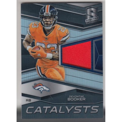 2018 Panini Spectra Catalysts Jerseys #6 Devontae Booker/199