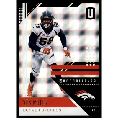 2018 Panini Unparalleled Superplaid #58 Von Miller