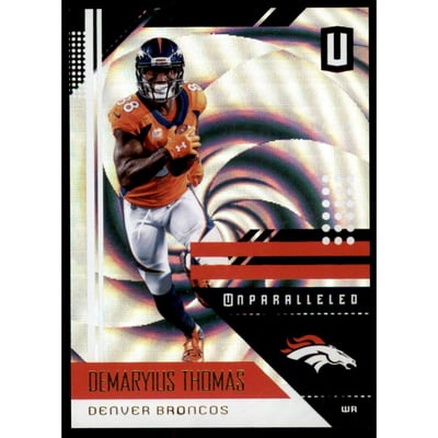 2018 Panini Unparalleled Whirl #60 Demaryius Thomas
