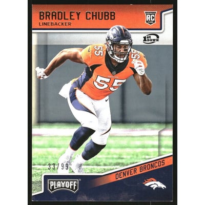 2018 Playoff 1st Down #204 Bradley Chubb