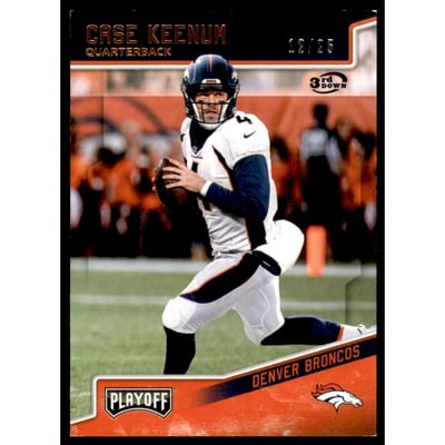 2018 Playoff 3rd Down #57 Case Keenum