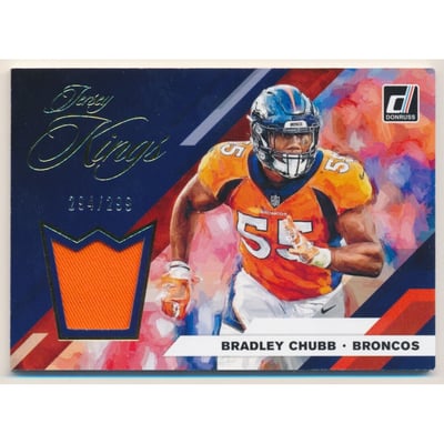 2019 Donruss Jersey Kings #11 Bradley Chubb
