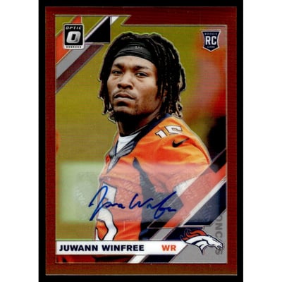 2019 Donruss Optic Rookies Autographs Bronze #147 Juwann Winfree
