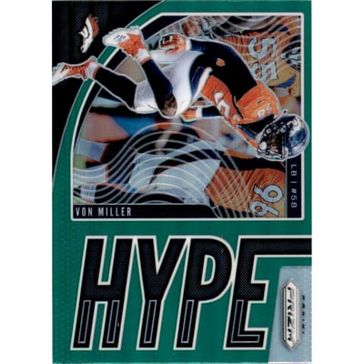 2019 Panini Prizm Hype Prizms Green #6 Von Miller