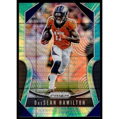 2019 Panini Prizm Prizms Hyper #201 DaeSean Hamilton