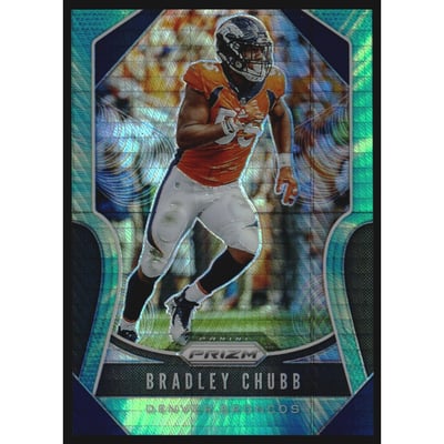 2019 Panini Prizm Prizms Hyper #205 Bradley Chubb