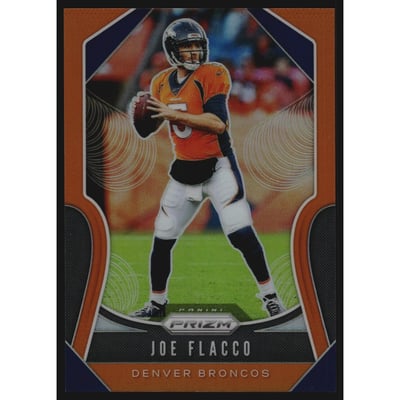 2019 Panini Prizm Prizms Orange #202 Joe Flacco