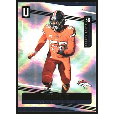 2019 Panini Unparalleled Infinite #98 Von Miller