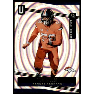 2019 Panini Unparalleled Whirl #98 Von Miller