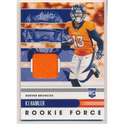 2020 Absolute Rookie Force Jerseys #20 K.J. Hamler