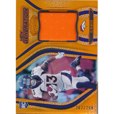 2020 Certified New Generation Jerseys Mirror Orange #20 K.J. Hamler