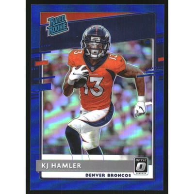 2020 Donruss Optic Blue #170 K.J. Hamler RR
