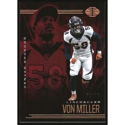 2020 Panini Illusions Red #100 Von Miller